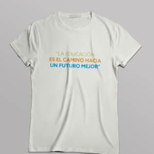 Polo con frase Educa Itellectum